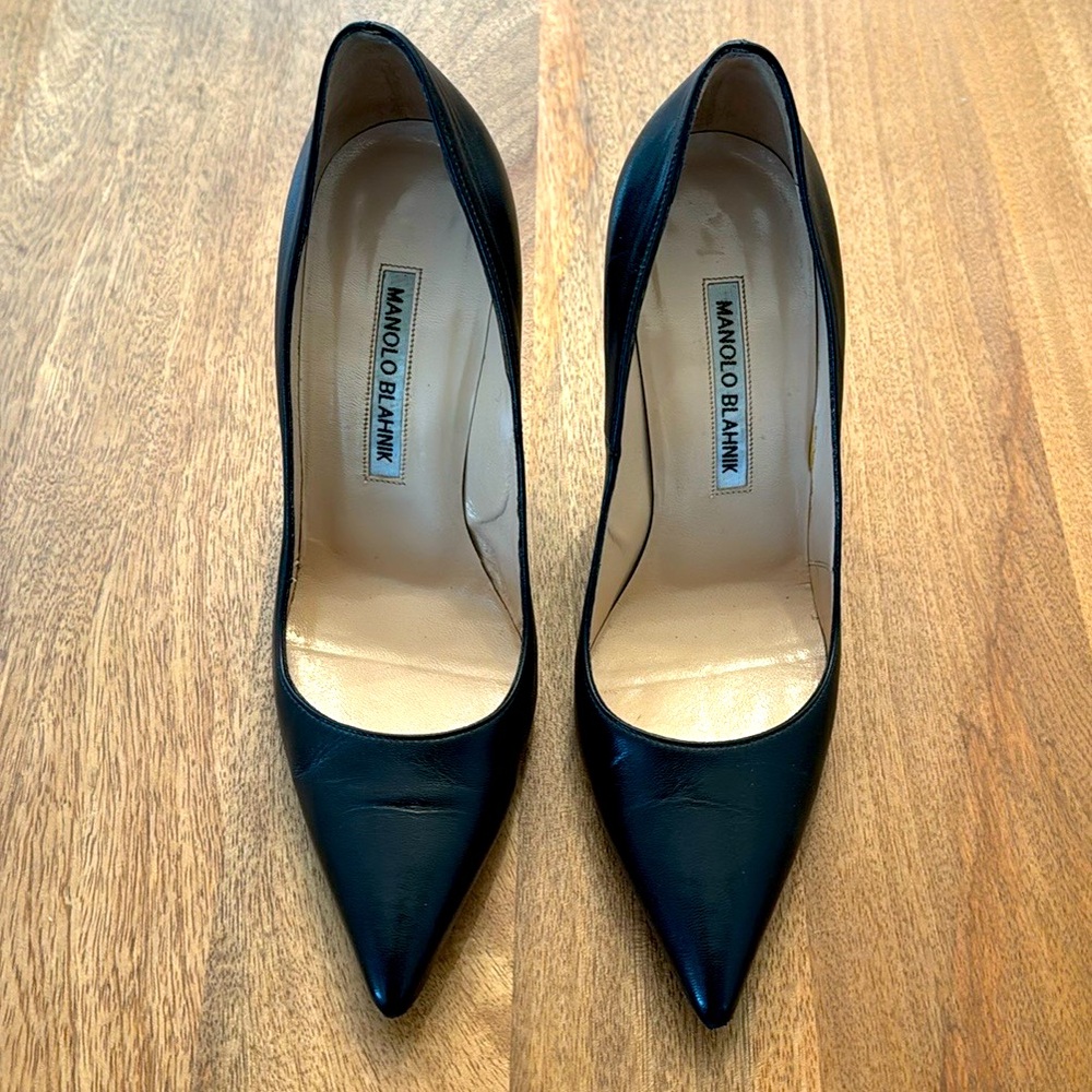Manolo Blahnik BB 105mm Heels sz 36